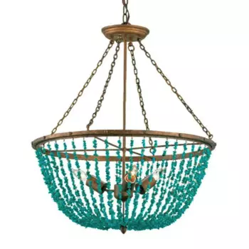 Люстра Turquoise Stone Chandelier