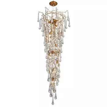 Люстра Waterfall Chandelier Crystal Drops