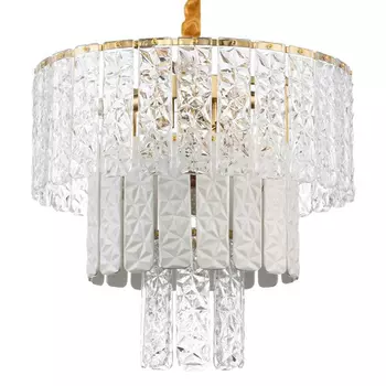 Люстра Waterfall Ice с Рельефным стеклом