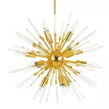 Люстра Welund Sputnik Chandelier gold