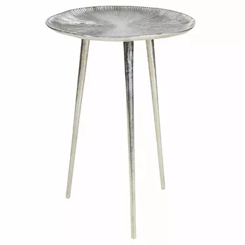 Металлический кофейный столик Waterlily Silver