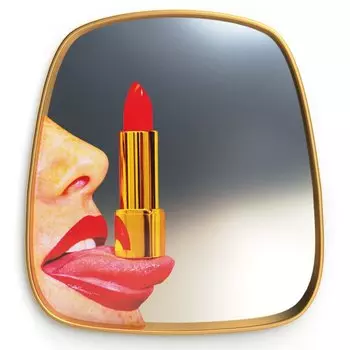 Mirror Gold Frame Tongue