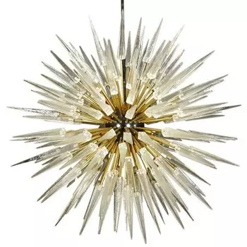 Murano Spike Sputnik Rock Chandelier