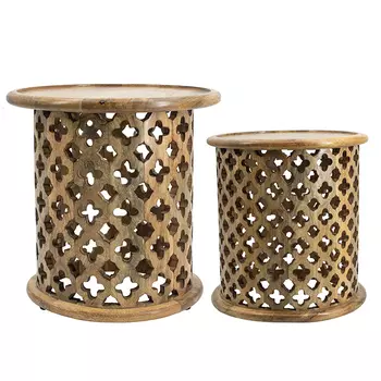 Набор Приставных Столов Wicker Furniture