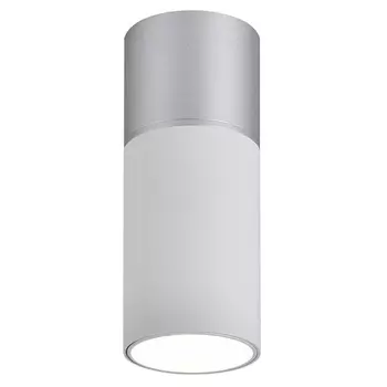 Накладной светодиодный спот Delightfull White&Silver