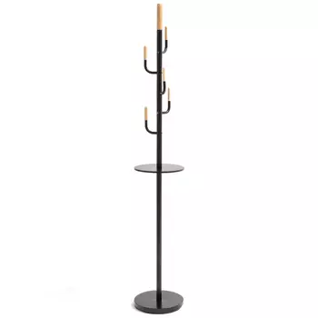 Напольная вешалка из металла и дерева Polly Floor Hanger