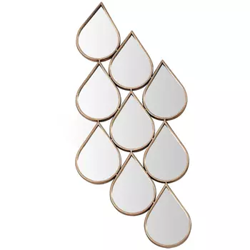 Настенное зеркало в виде капель Drops Mirror