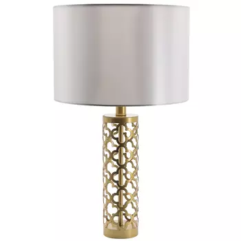 Настольная лампа Arabesque Quatrefoil Drum Table Lamp