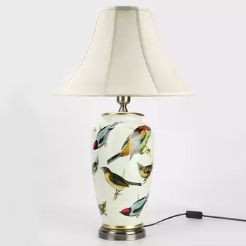Настольная лампа Birds Blue Table lamp