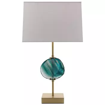 Настольная лампа Blue Agate Design Table Lamp