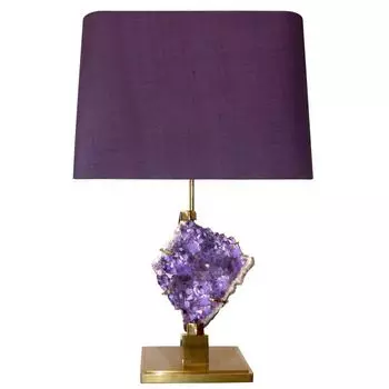 Настольная лампа Bronze and Amethyst Lamp