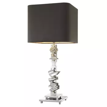 Настольная лампа Eichholtz Table Lamp Abruzzo Nickel