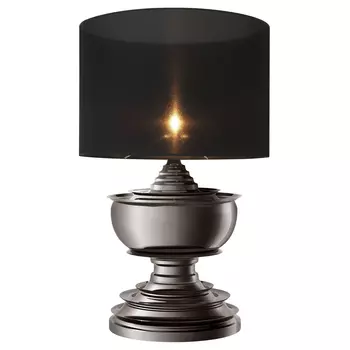 Настольная лампа Eichholtz Table Lamp Pagoda Black nickel