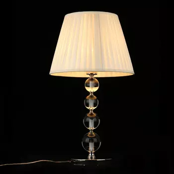 Настольная лампа Gaell с бежевым плафоном