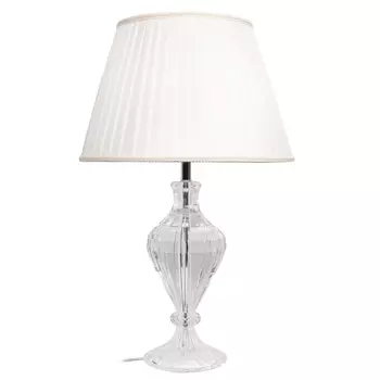 Настольная лампа хрустальная с абажуром Diamond Fragments