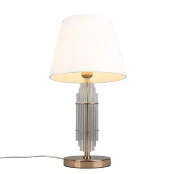 Настольная Лампа Nembus Gold с Абажуром