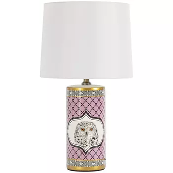 Настольная лампа Owl Collection Pink Lampshade