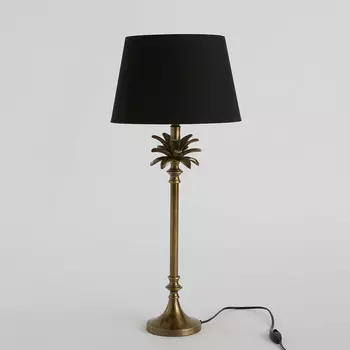 Настольная лампа Palm Black Lampshade