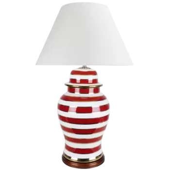 Настольная лампа Red & White
