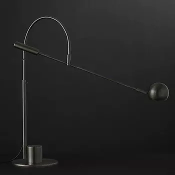 Настольная лампа Restoration Hardware ORBITER II desk lamp Black