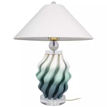 Настольная лампа с абажуром Green Wave