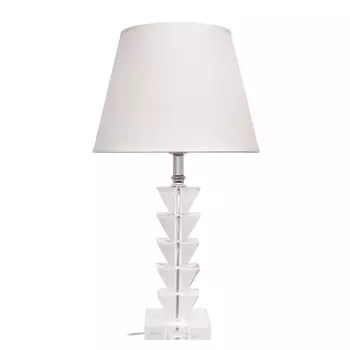 Настольная лампа с хрустальным основанием Fondue