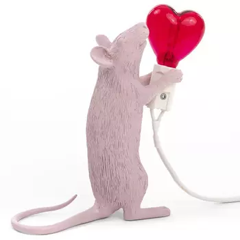 Настольная лампа Seletti Mouse Step Love USB