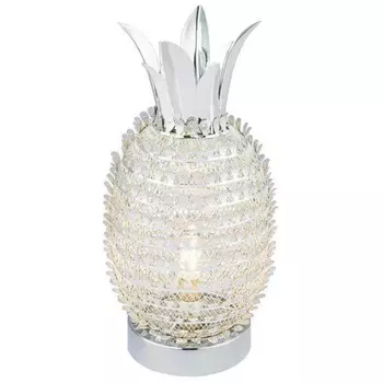 Настольная лампа Серебряный Ананас Pineapple Silver