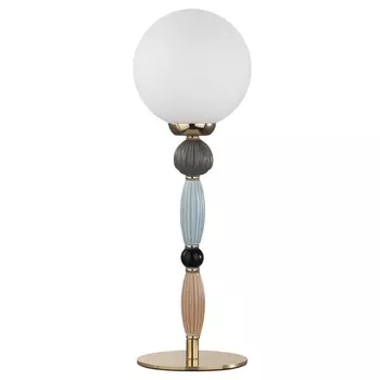 Настольная лампа со вставками из керамики SkyEast