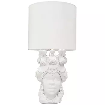 Настольная лампа Table Lamp Moro Lady Big Lipstick White