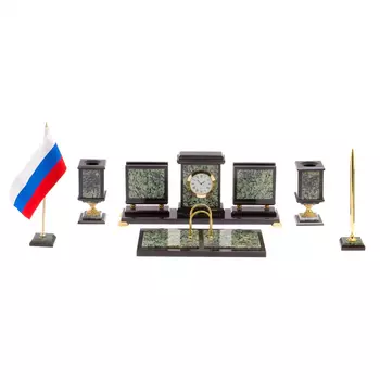 Настольный письменный набор из нефрита на ножках Executive Recruitment