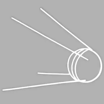 Неоновая настенная лампа Sputnik 1 Spacecraft Neon Wall Lamp