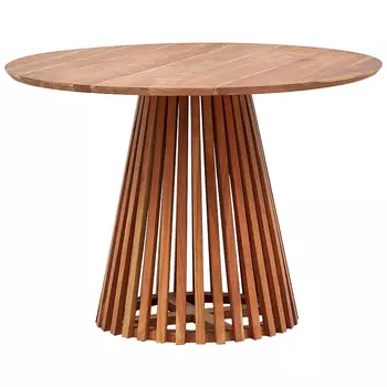 Обеденный круглый стол Seamus Wood Dining Table