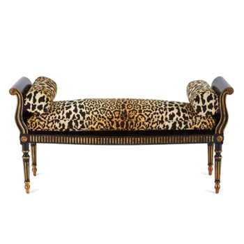 Оттоманка Attina Leopard Bench