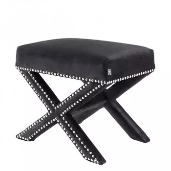 Оттоманка Eichholtz Stool Perugia Black