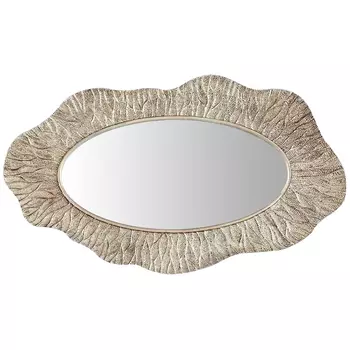 Овальное настенное зеркало Lotus Mirror