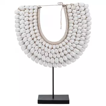 Ожерелье из ракушек на подставке Round Shell Necklace