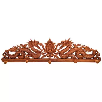 Панно из дерева драконы Panel With Trees