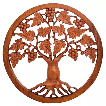 Панно из дерева Osier Panel With Trees