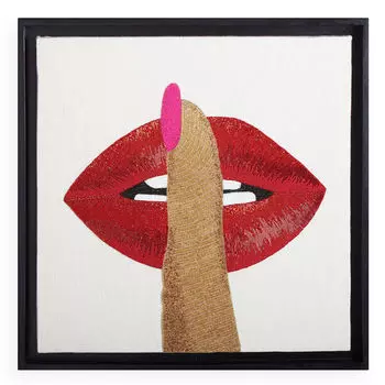 Панно Jonathan Adler HUSH BEADED WALL ART