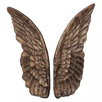 Панно Крылья Темное Золото