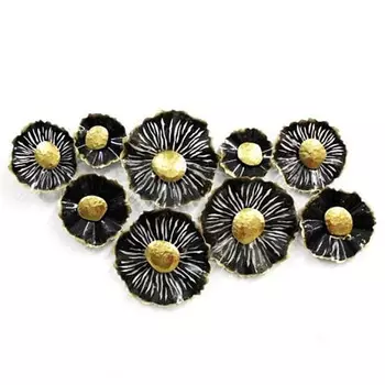 Панно настенное Blank Sheet Black flower