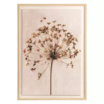 Панно с растительными мотивами в прямоугольной раме Floral Motif