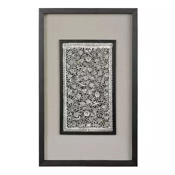 Панно Valene Silver Flowers 80