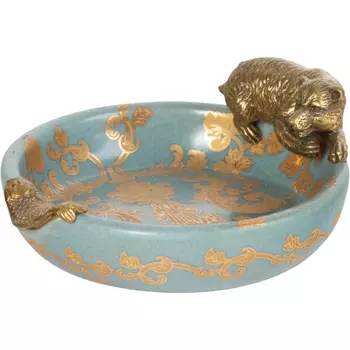 Пепельница фарфоровая Bear