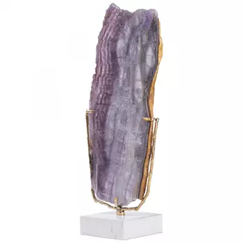 Plaque fluorite pourpre Аксессуар камень Флюорит