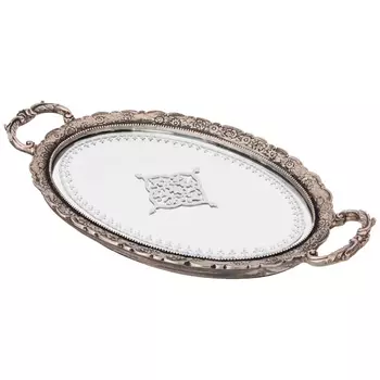 Поднос декоративный Mirror Surface Bronze