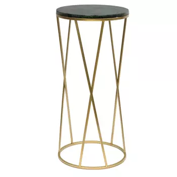 Подставка Geometry Stand Marble зеленый мрамор