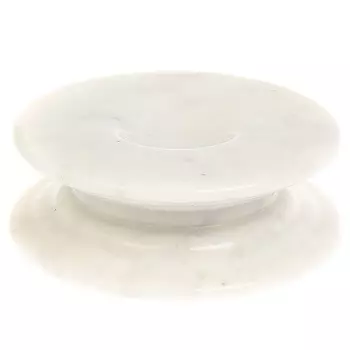 Подставка под шар из натурального камня Мрамор Белый Natural Stone Sphere Stands