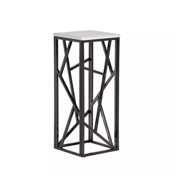 Подставка Serene Furnishing Dark Chrome Marble Top stand